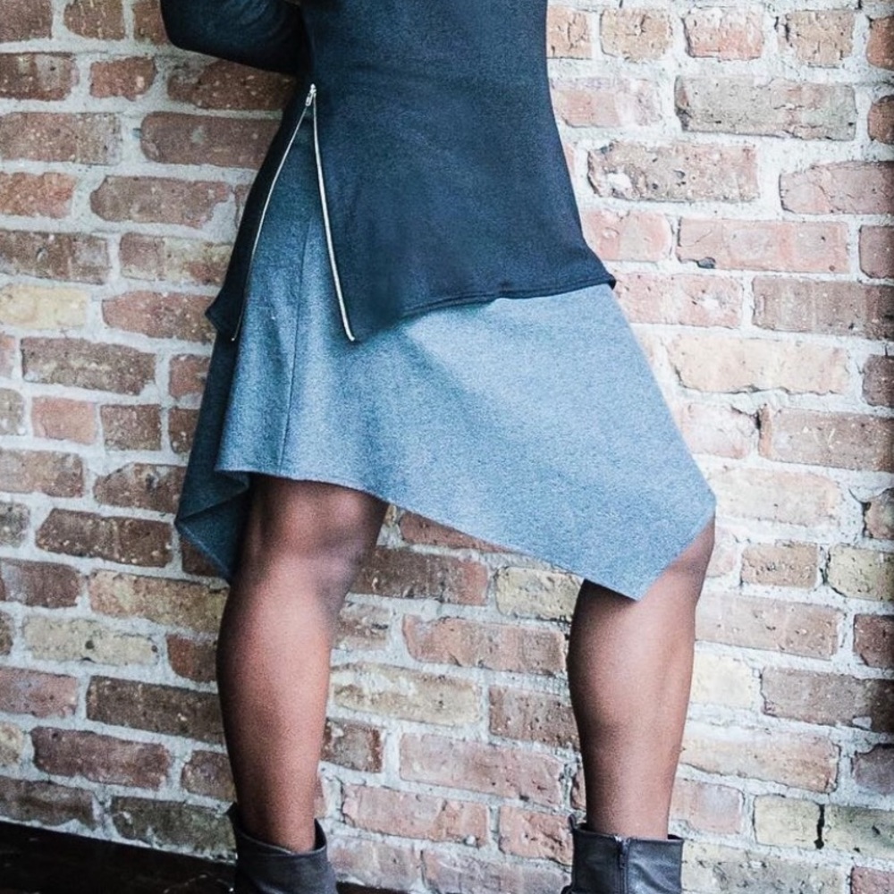 Wulfka Asymmetrical Skirt NWT